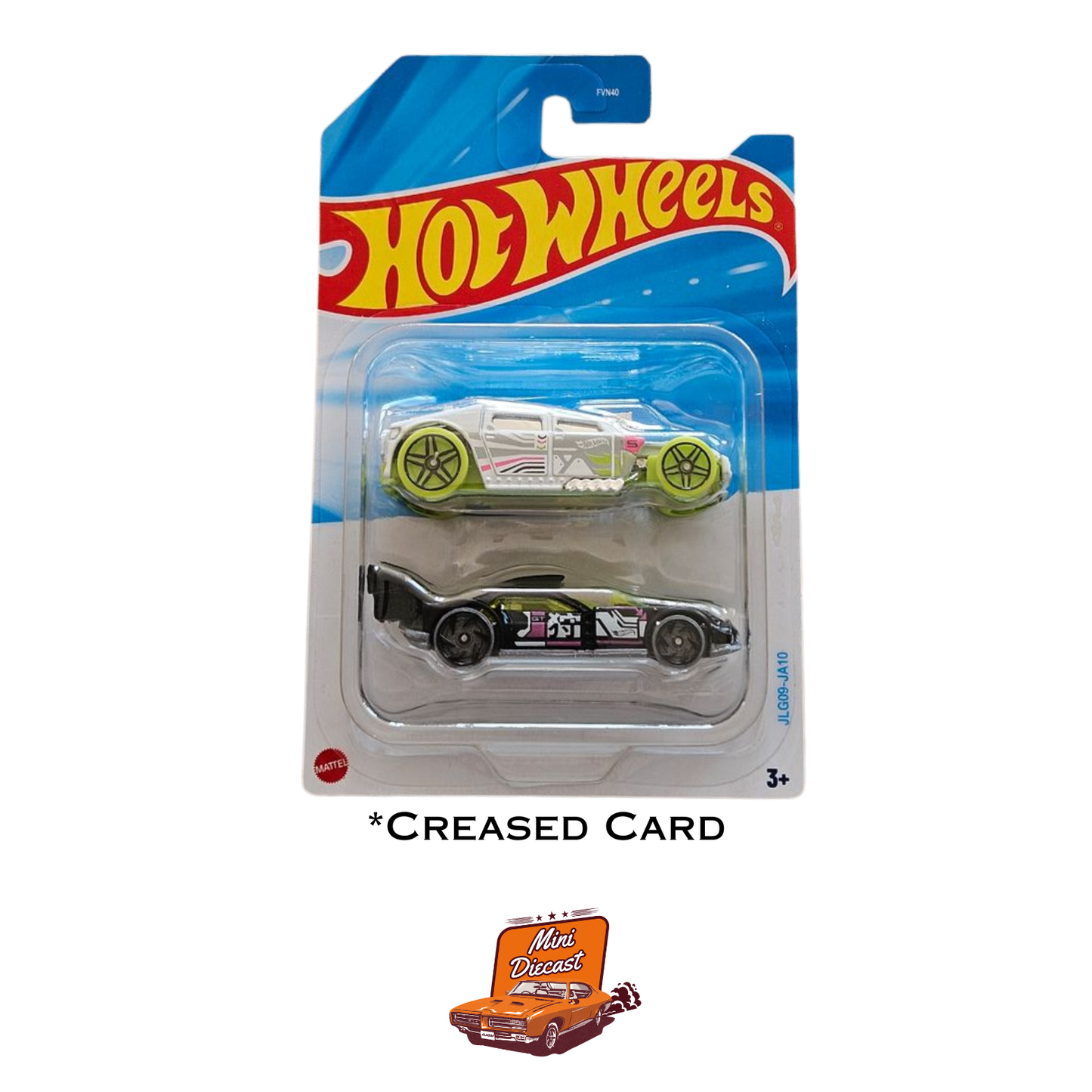 Hot Wheels 2 Pack – Cyber Noir Lethal Diesel / GT Hunter (HWD03)