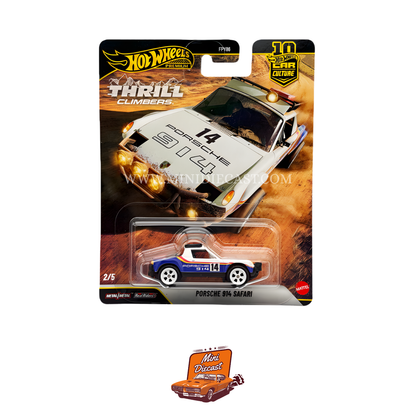Hot Wheels Premium Car Culture – Thrill Climbers (Set of 5)