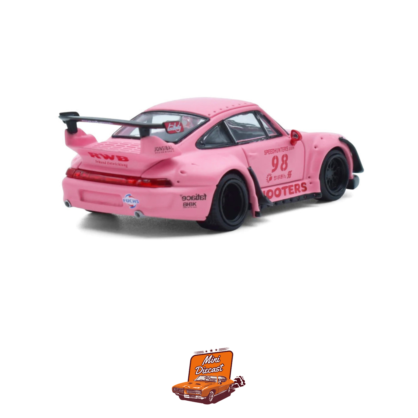Model Model Porsche RWB 993 Hooters Matte Pink 98 MM64-RWB993-007 (1:64)