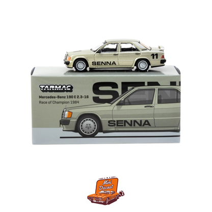 Tarmac Works Mercedes-Benz 190 E 2.3-16 Race of Champions 1984 – Senna (Sealed)