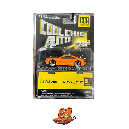 CCA Audi RS 5 Racing 2017 Orange – Blister Pack (With Stackable Display Box)