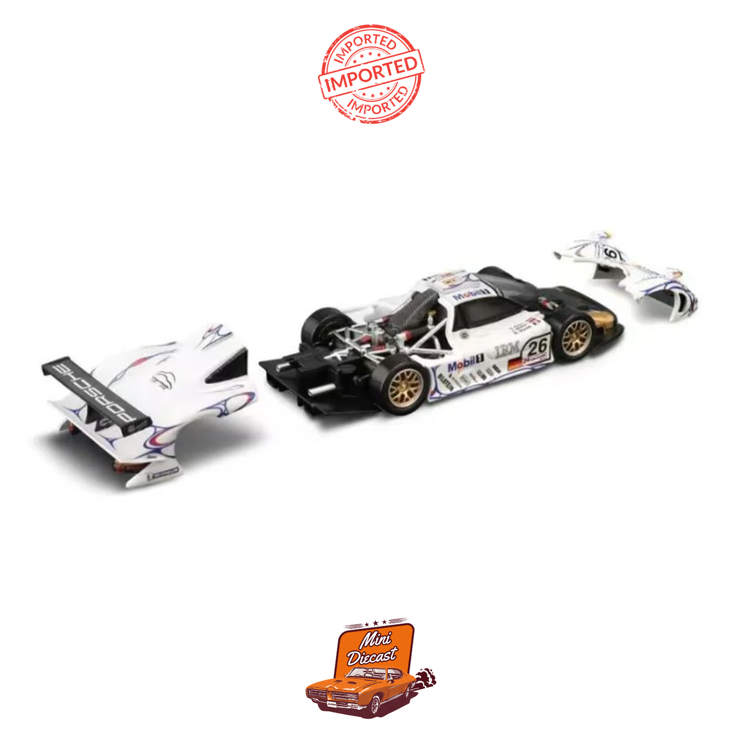Trends Hobby Porsche 911 GT1 LM 1998 (Sealed / Imported)