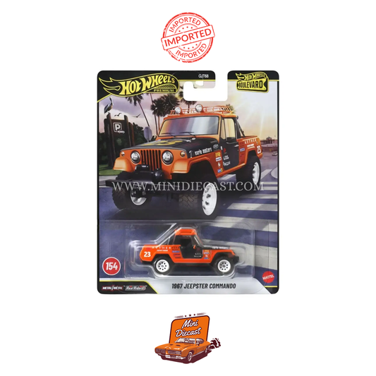 Hot Wheels Premium Boulevard No.154 – 1967 Jeepster Commando (Imported)