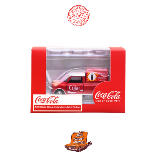 Tiny City x Coca-Cola Morris Mini Pickup 1:50 Scale
