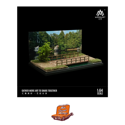 MoreArt Small Lakeside Shore Diorama for 1:64 Scale (MO901309)
