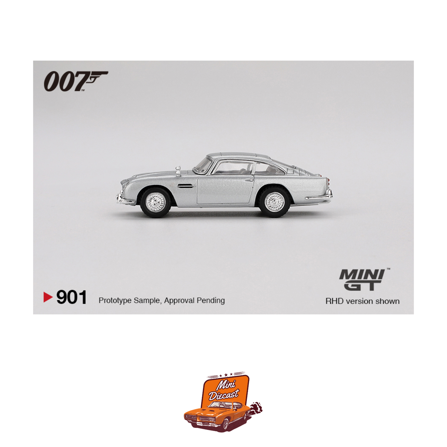 Mini GT – James Bond 007 “Thunderball” Aston Martin DB5 Japanese Version (Blister Pack)