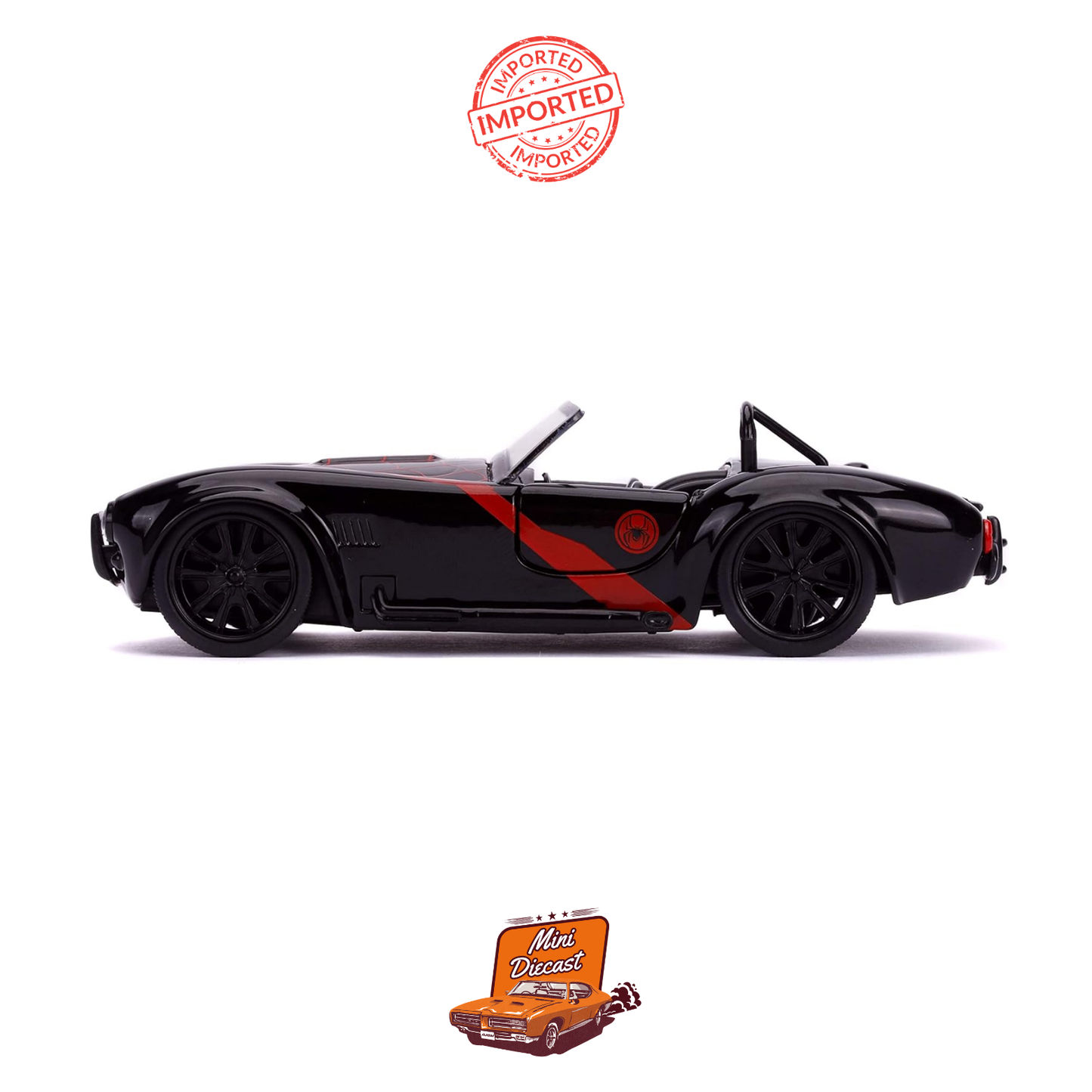 Jada Hollywood Rides “Spider-Man” 1965 Shelby Cobra 427 S/C 1:32 Scale