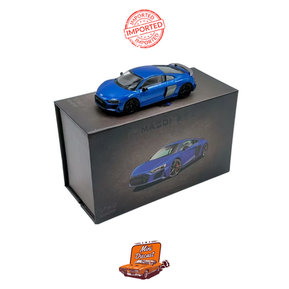 MASSDI 2022 Audi R8 V10 Coupe Performance (Blue)