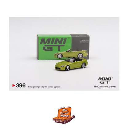 Mini GT #396 Honda S2000 (AP2) Lime Green Metallic