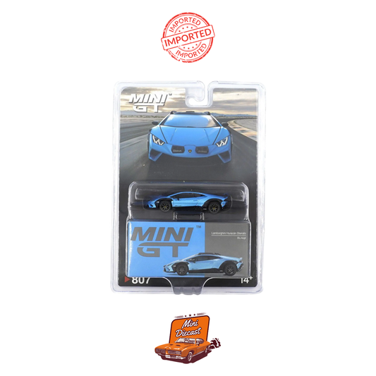 Mini GT #807 Lamborghini Huracán Sterrato (Blu Aegir) (Blister Pack) (Imported)