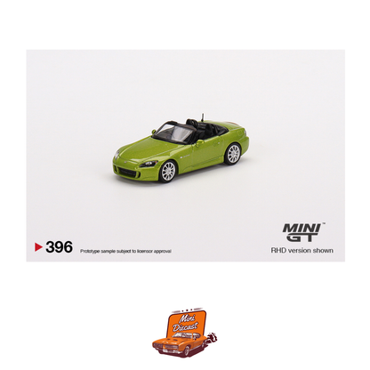 Mini GT #396 Honda S2000 (AP2) Lime Green Metallic