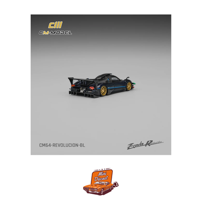 CM Model Pagani Zonda Revolucion Metallic Blue (CM64-Revolucion-BL)