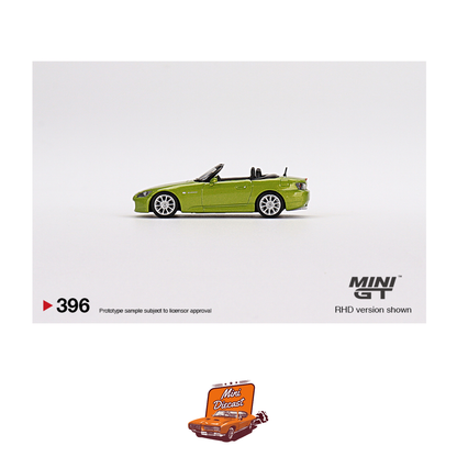 Mini GT #396 Honda S2000 (AP2) Lime Green Metallic