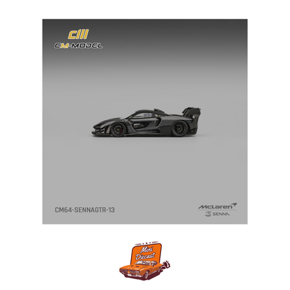 CM Model McLaren Senna GTR Dark Gray CM64-SennaGTR-13