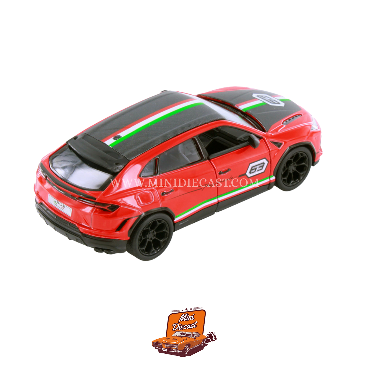 Kinsmart Lamborghini Urus Performante (Livery Edition) – 1:40 Scale Red