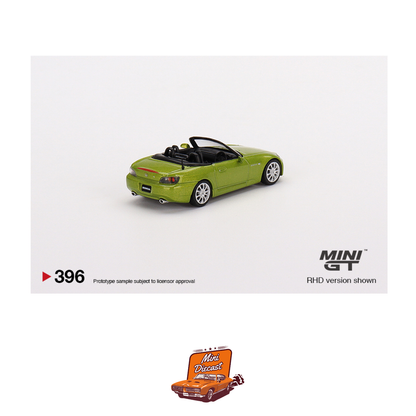 Mini GT #396 Honda S2000 (AP2) Lime Green Metallic