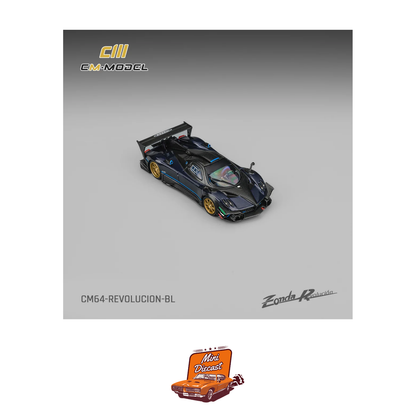 CM Model Pagani Zonda Revolucion Metallic Blue (CM64-Revolucion-BL)