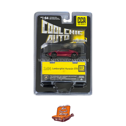 CCA Lamborghini Huracán STO (Red) – Blister Pack (With Stackable Display Box)
