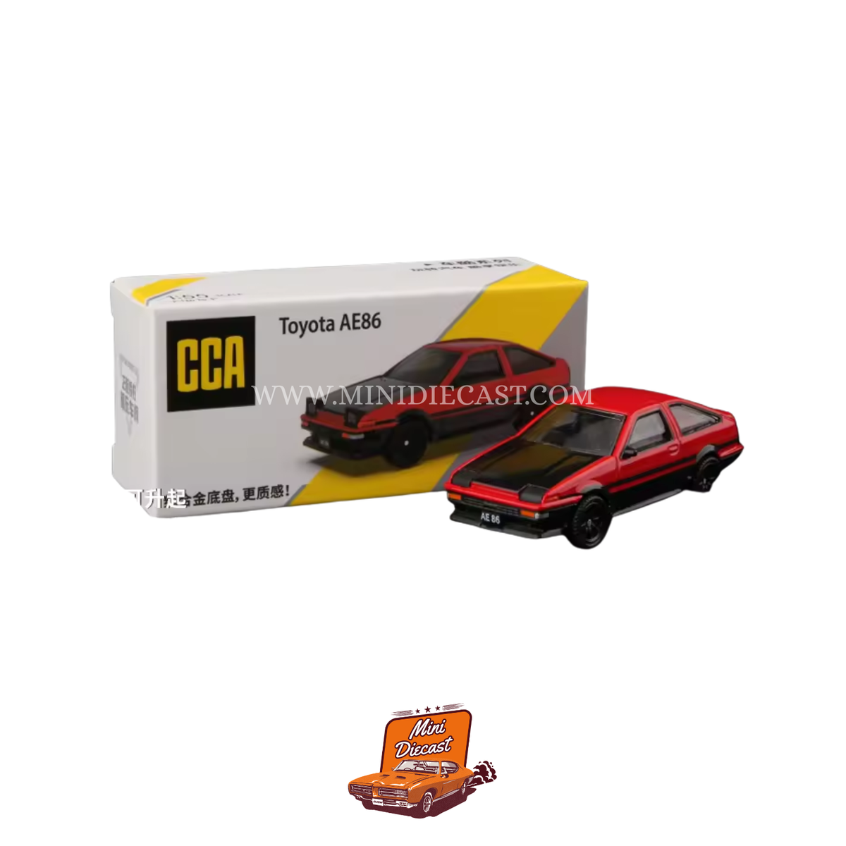 CCA Toyota Sprinter Trueno (AE86) Red