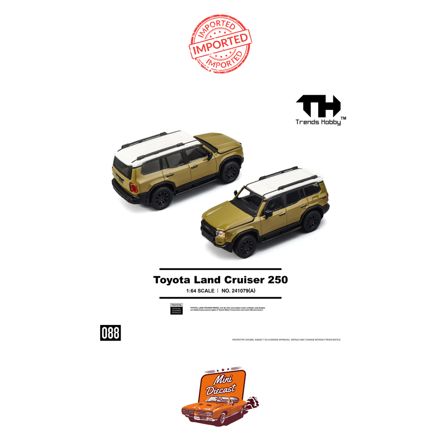 Trends Hobby Toyota Land Cruiser 250 (Sand)
