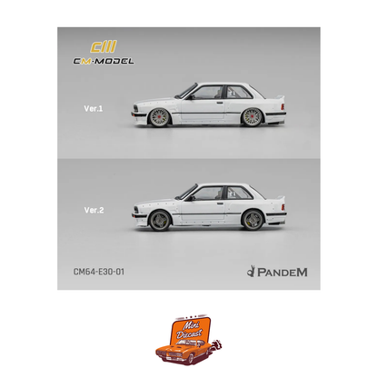 CM Model Pandem BMW M3 E30 Pearl White (CM64-E30-01)