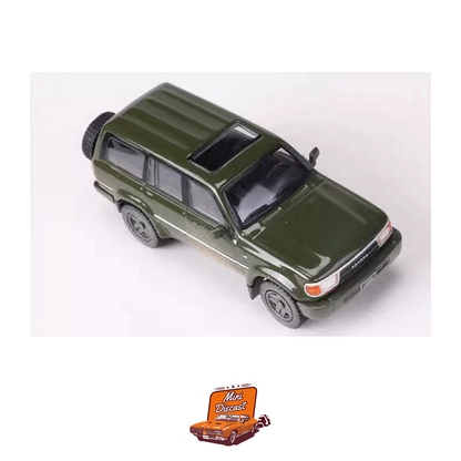 MASSDI Toyota Land Cruiser LC80 1994 (Green with Mud Effect) (TYT1010)