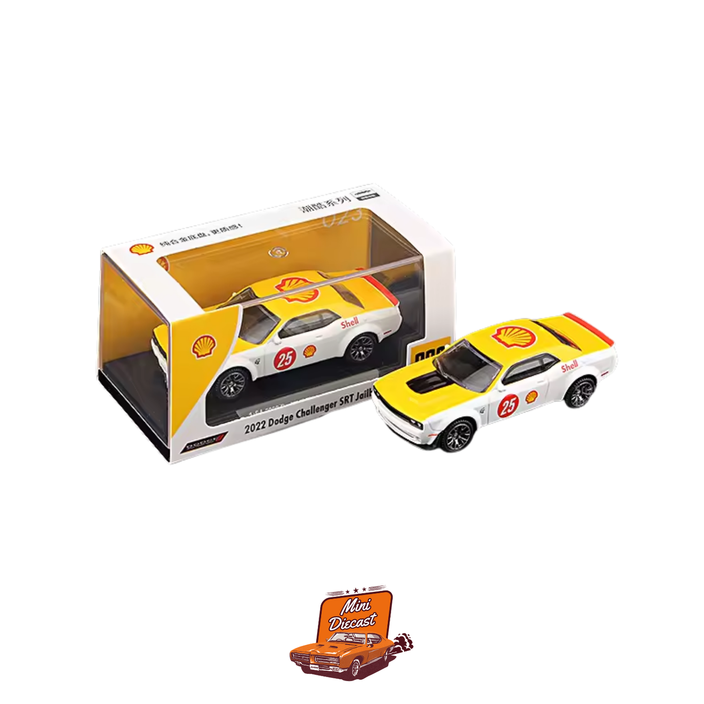 CCA 2022 Dodge Challenger SRT Jailbreak Shell Livery (With Acrylic Case)