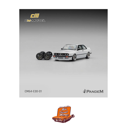 CM Model Pandem BMW M3 E30 Pearl White (CM64-E30-01)