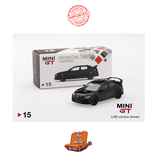 Mini GT #15 Honda Civic Type R (Crystal Black)