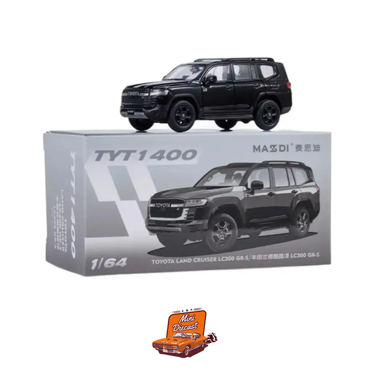 MASSDI Toyota Land Cruiser LC300 GR-S (Black) (TYT1400)