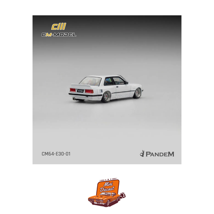 CM Model Pandem BMW M3 E30 Pearl White (CM64-E30-01)