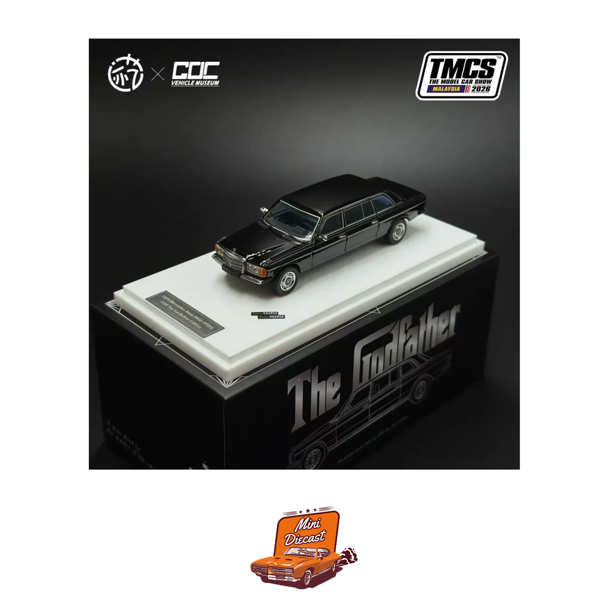 GOC Mercedes-Benz W123 LIMO – The Godfather Edition (Black) TMCS 2026