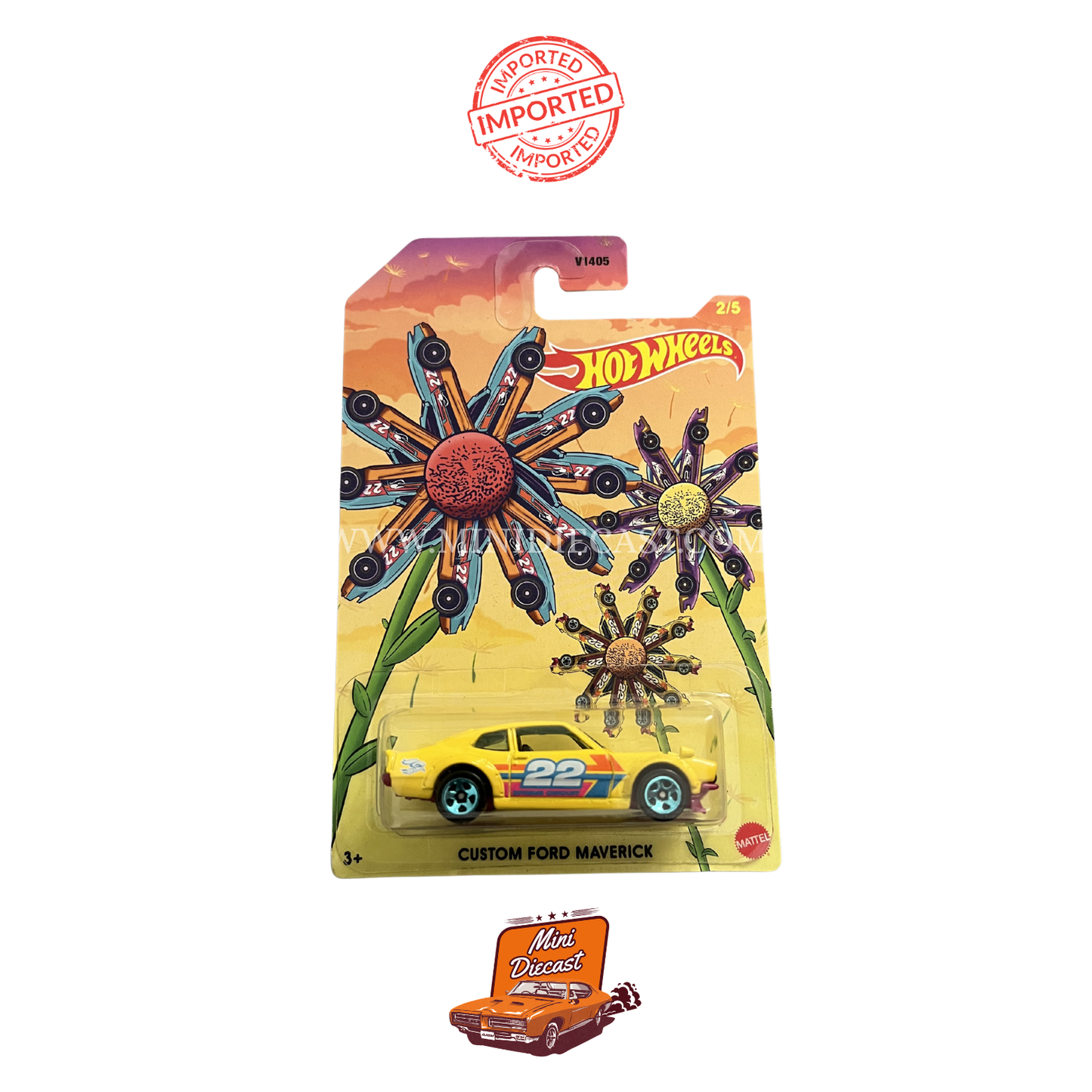 Hot Wheels Mainline 2022 Spring Edition – Custom Ford Maverick (Imported)