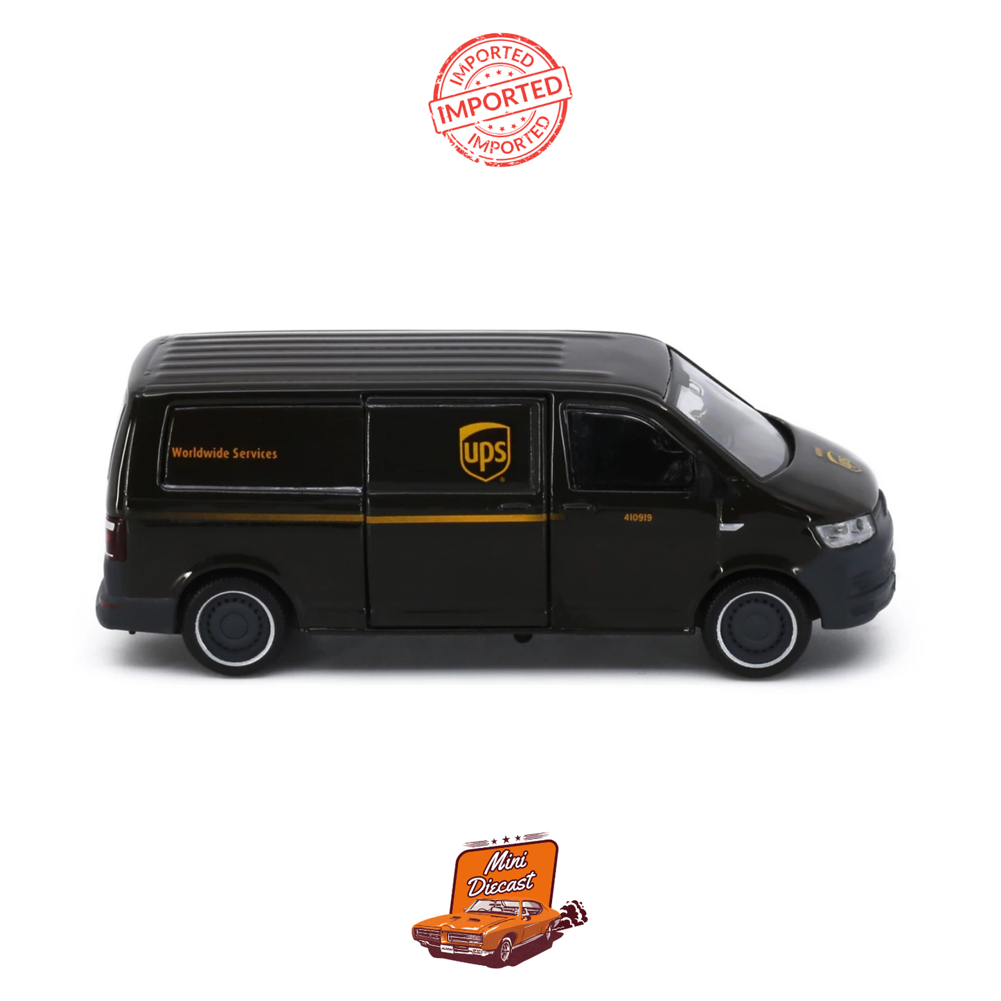 Tiny City Volkswagen T6 Transporter UPS 1:64 Scale