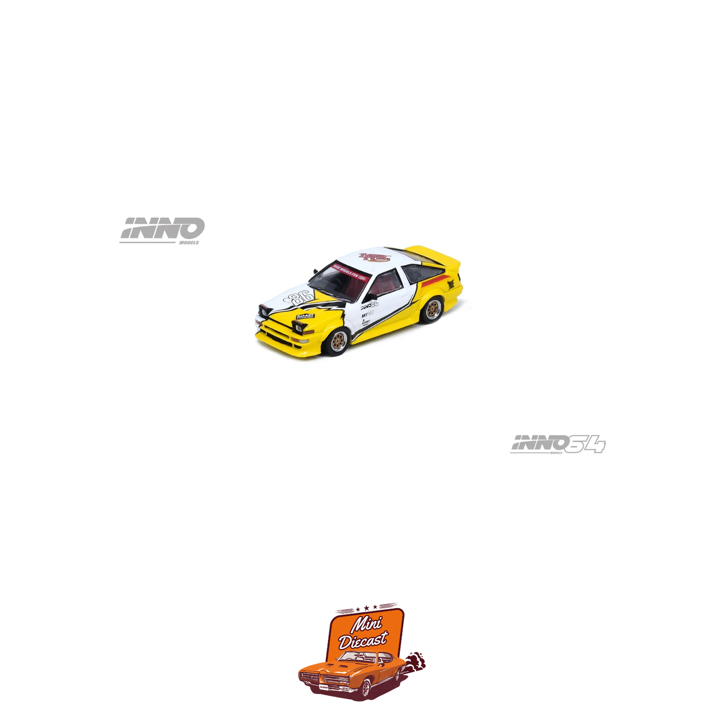 INNO64 Toyota Sprinter Trueno (AE86) Brunei Diecast Kustom Show 2024 IN64-AE86T-BDKS24