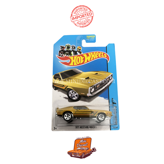 Hot Wheels Mainline – 1971 Mustang Mach 1 (Imported)