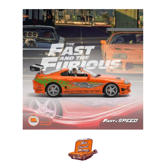 Fast & Speed – Fast & Furious Supra A80 Targa with Figurine