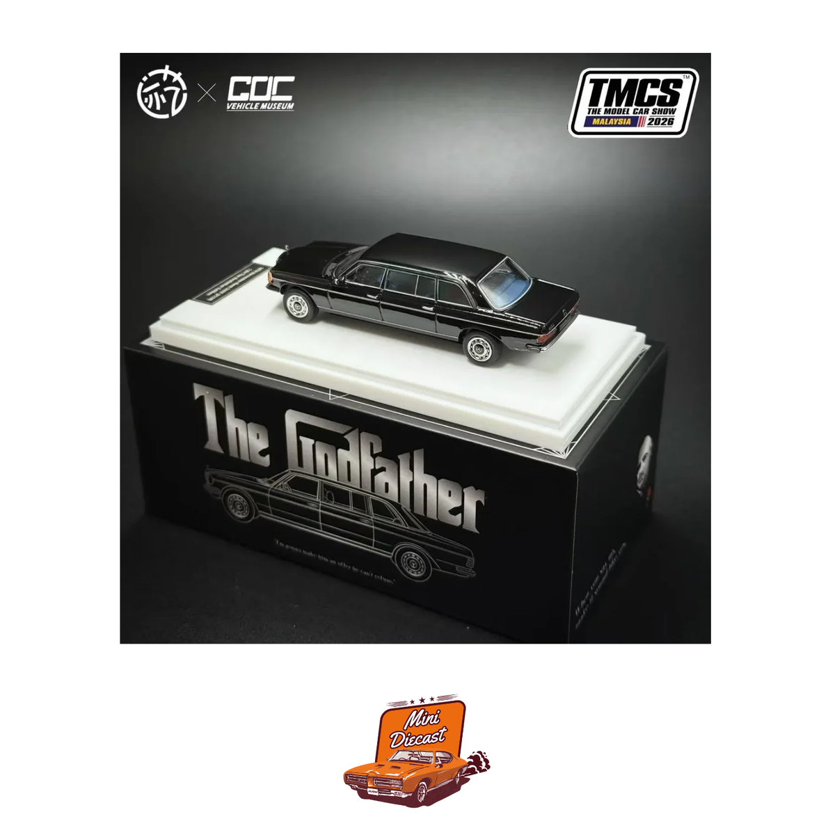 GOC Mercedes-Benz W123 LIMO – The Godfather Edition (Black) TMCS 2026