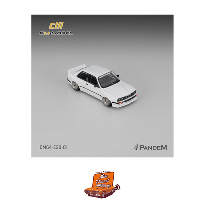 CM Model Pandem BMW M3 E30 Pearl White (CM64-E30-01)