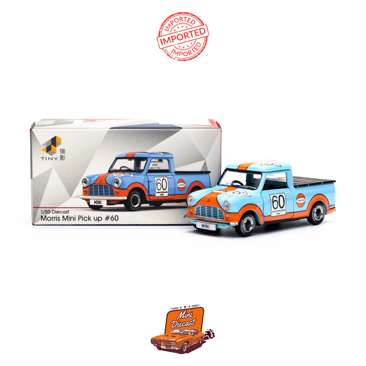 Tiny City No.17 Morris Mini Pickup #60 1:50 Scale
