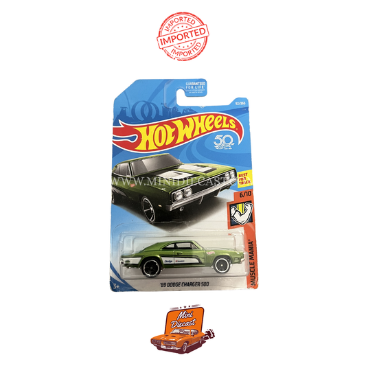 Hot Wheels Mainline – ’69 Dodge Charger 500 (Imported)