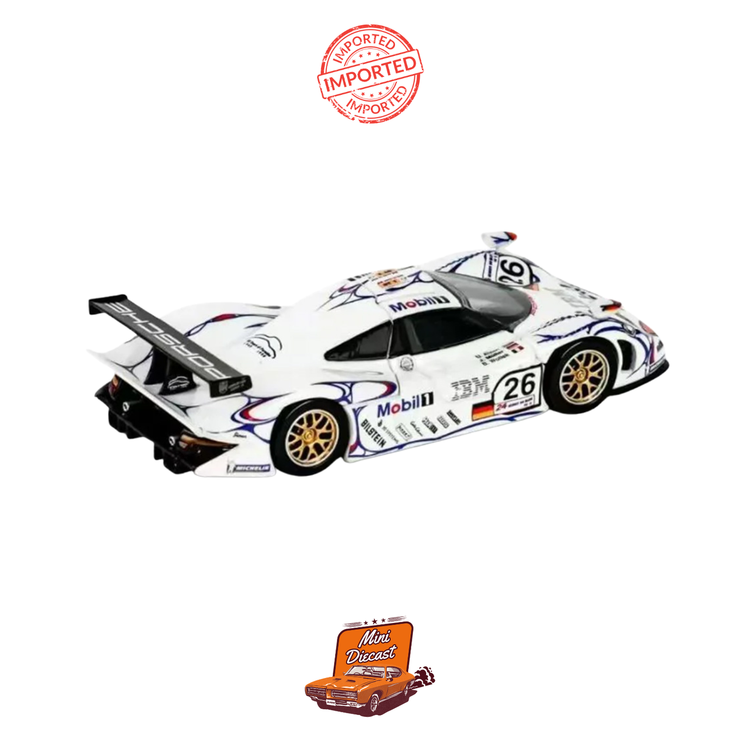 Trends Hobby Porsche 911 GT1 LM 1998 (Sealed / Imported)