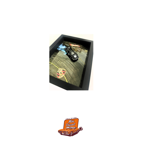 3D Car Frame – Hot Wheels Porsche 904 Carrera GTS – A5 Size