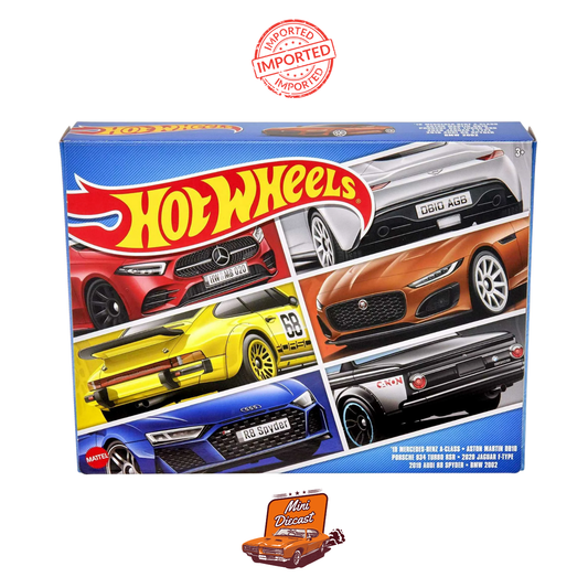 Hot Wheels European Car Culture Multipack (Set of 6) – (Sealed / Imported)