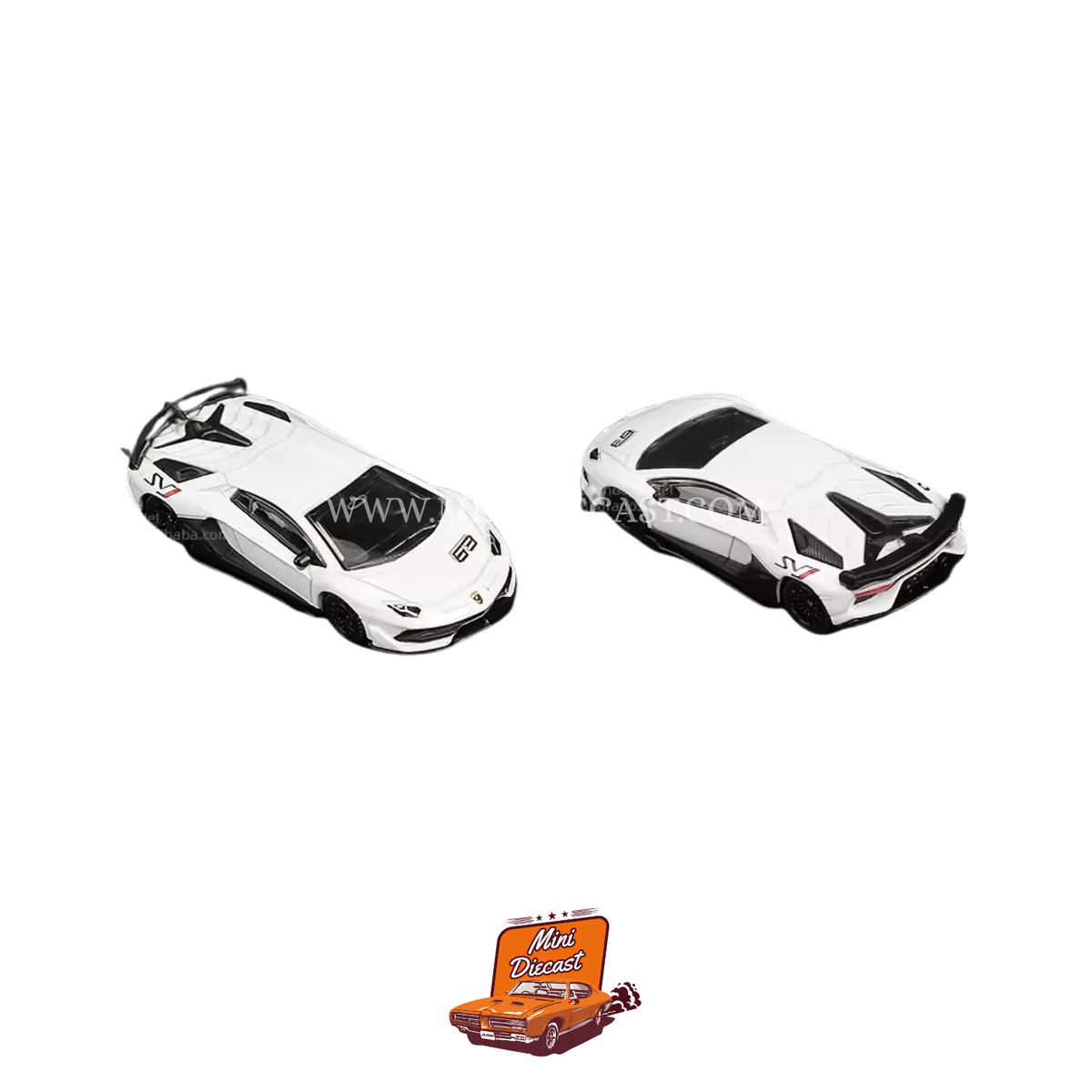 CCA Lamborghini Aventador SVJ White