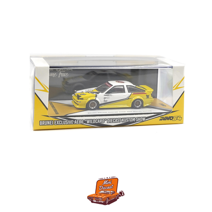 INNO64 Toyota Sprinter Trueno (AE86) Brunei Diecast Kustom Show 2024 IN64-AE86T-BDKS24