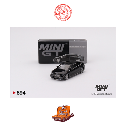Mini GT #694 Mercedes-Benz EQS 580 4MATIC (Black)