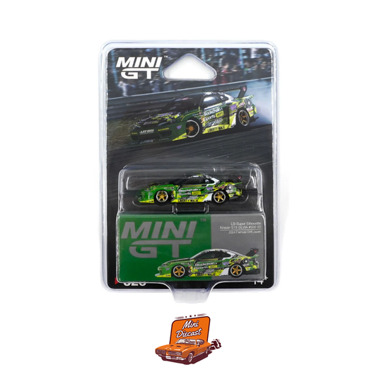 Mini GT #823 Nissan LB-Super Silhouette S15 Silvia #555 V2 2024 Formula Drift Japan (Blister Pack) (Imported)