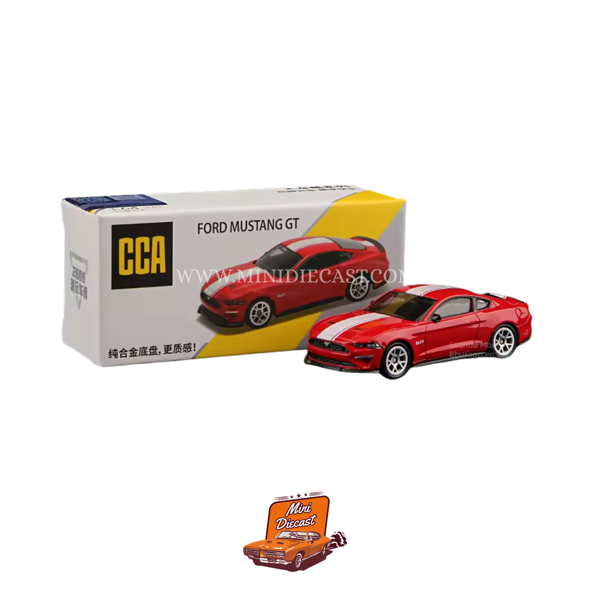 CCA Ford Mustang GT Red