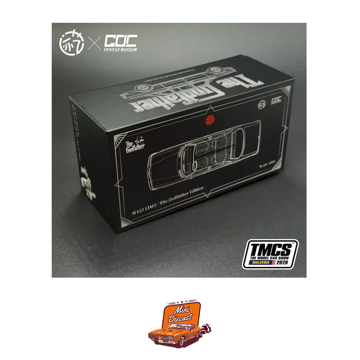 GOC Mercedes-Benz W123 LIMO – The Godfather Edition (Black) TMCS 2026